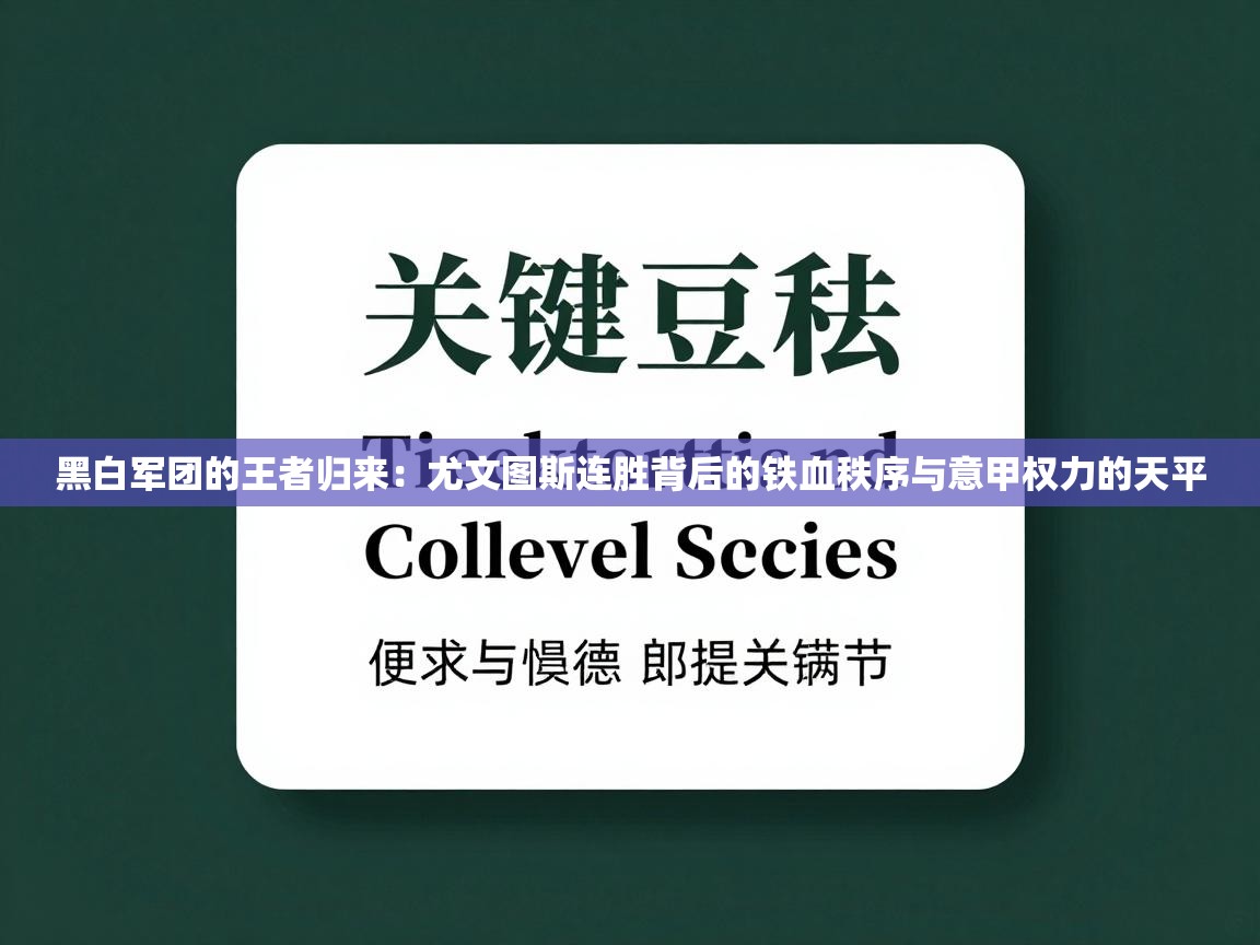 黑白军团的王者归来：尤文图斯连胜背后的铁血秩序与意甲权力的天平  第1张